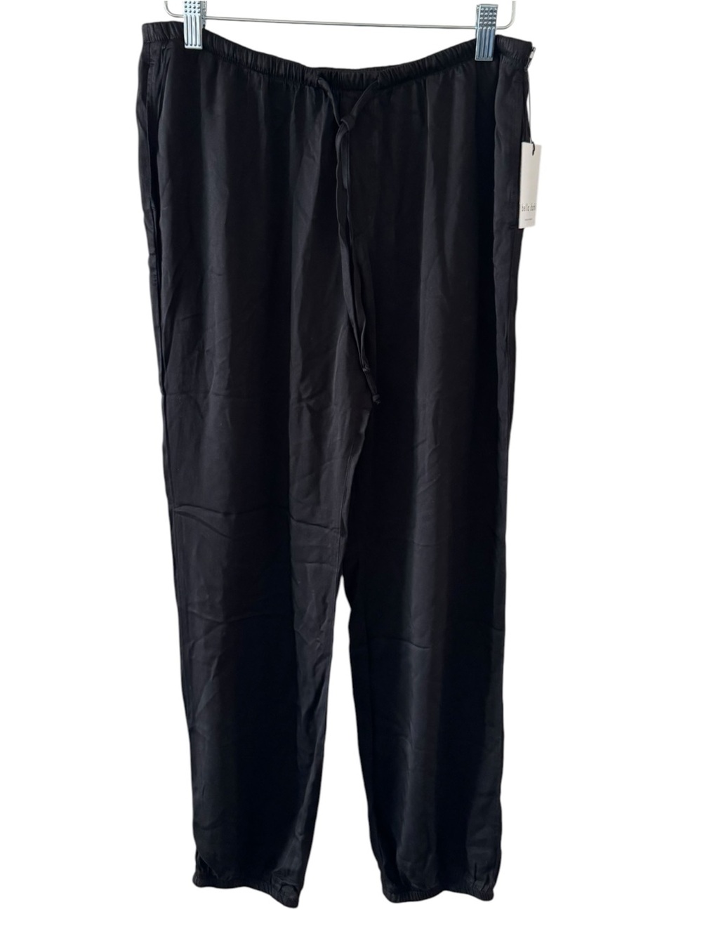 NWT Bella  Dahl Black Jogger Lounge Pants 100% EcoVero size M